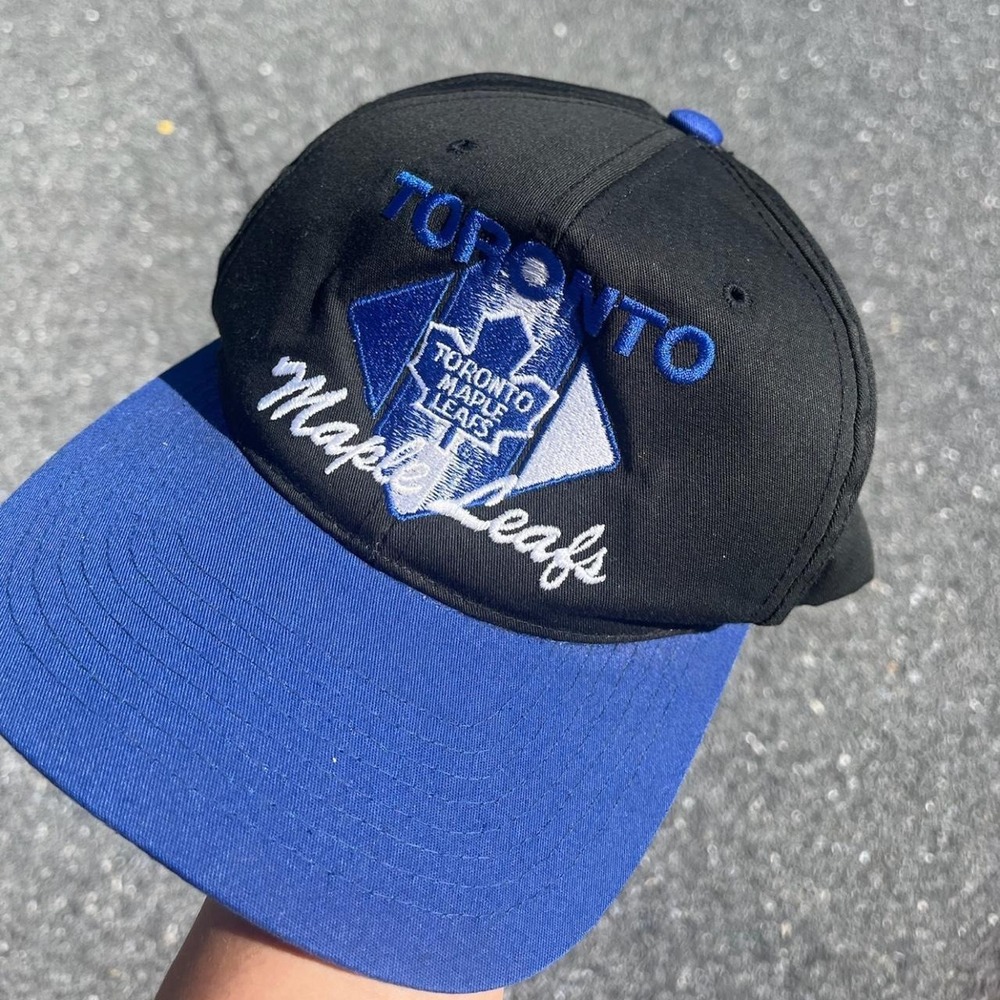 1990s Toronto Maple Leafs NHL CCM Hockey SnapBack Hat